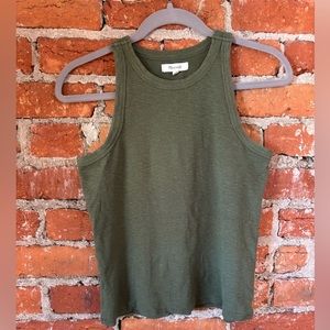 Madewell Green Tank Top